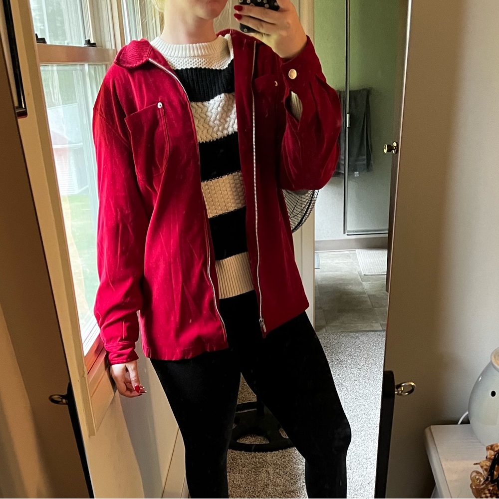 Vintage red jacket